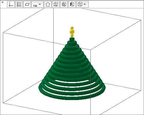 3D Christmas Tree applet